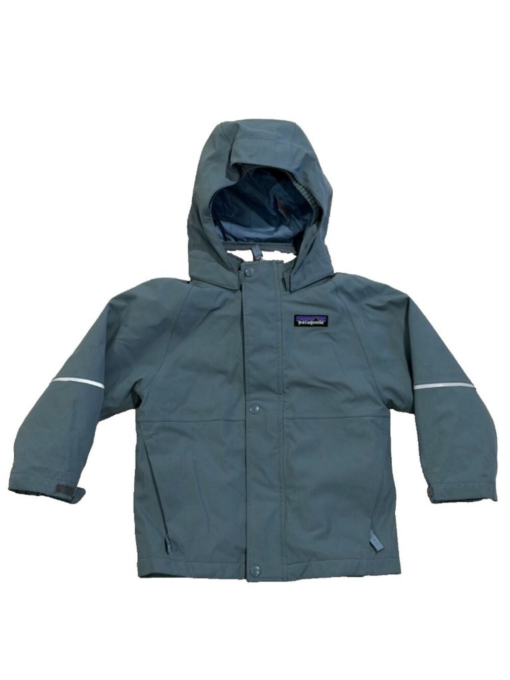 Patagonia Toddler 3T All Seasons 3 in 1 Sherpa Lined Down Jacket Insulated Blue